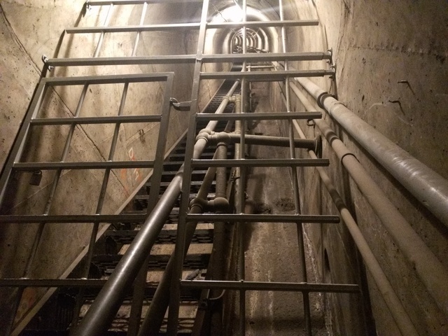 Dam stairs